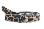 3 cm dames riem panter 30254