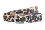 3 cm dames riem panter 30254