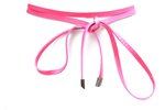 Knoopriem roze 019