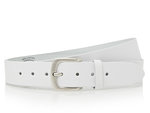 4 cm witte XXXL riem 160 cm