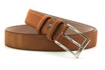 3,5 cm suède riem cognac 350am