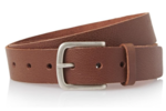 3,5 cm volnerf leren jeans riem cognac 35001