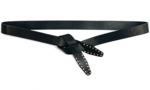 3 cm knoopriem met studs 30924