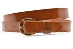 2,5 cm cognac riem 25285
