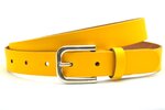 3 cm dames riem geel 30201