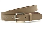 3 cm dames riem taupe 30201