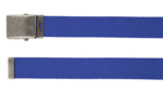 3,5 cm elastische canvas riem kobalt