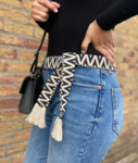 4cm zwarte riem 800009