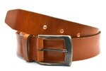 4 cm jeans riem cognac 627