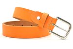 3 cm dames riem oranje 30201