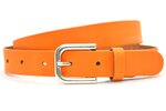 3 cm dames riem oranje 30201