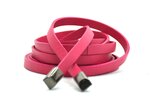 Knoopriem roze 019