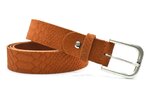 3 cm dames riem cognac 30437