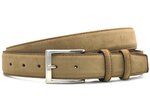 3,5 cm suède riem taupe 508tb