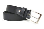 3,5 cm zwarte riem 35630