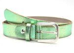 3 cm dames riem groen 30207