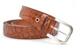 3 cm dames riem cognac 30210