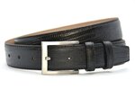 3,5 cm zwarte riem croco 350cr