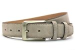 3,5cm suède riem taupe 350Y