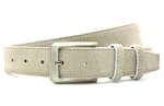 3,5cm suède riem ecru 350Y