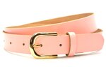 3 cm dames riem roze 30209