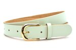 3 cm dames riem groen 30209