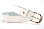 3 cm dames riem wit 30209