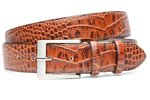 4cm cognac riem croco 400cr