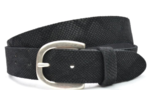 3,5 cm zwarte riem 35373