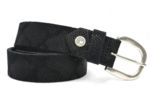 3,5 cm zwarte riem 35373