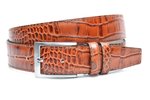 3,5 cm cognac riem croco 350cr