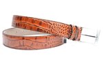 3,5 cm cognac riem croco 350cr