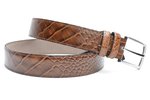 3,5 cm bruine riem croco 350cr