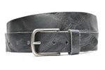 4 cm zwarte jeans riem 64069