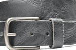 4 cm zwarte jeans riem 64069