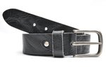 4 cm zwarte jeans riem 64069