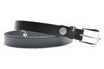 2 cm zwarte dames riem 20944zi
