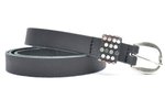2 cm smalle riem zwart 20948