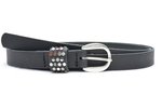 2 cm smalle riem zwart 20948