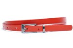 1,5 cm smalle riem rood 435