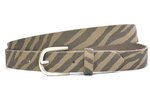 2,5cm dames riem taupe 25395