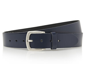 4 cm blauwe XXXL riem 160 cm