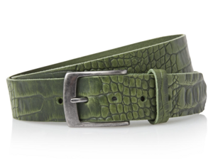 4 cm groene riem 40628