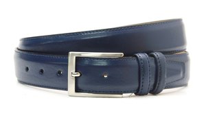 3,5cm pantalon riem blauw bl350am