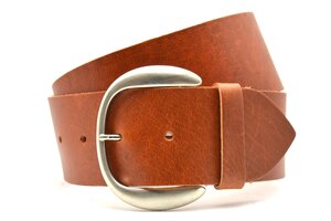 5 cm cognac dames riem 5501