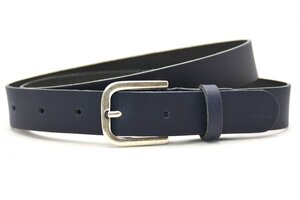 3 cm dames riem blauw 30201