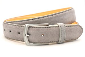 3,5 cm suède riem grijs KP35