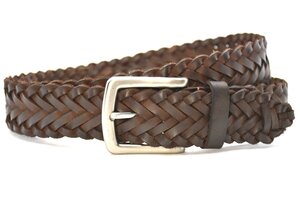 3,5 cm bruine riem 9736