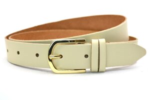 3cm dames riem ecru 30982