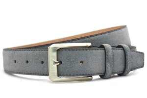 3,5cm suède riem grijs 350Y